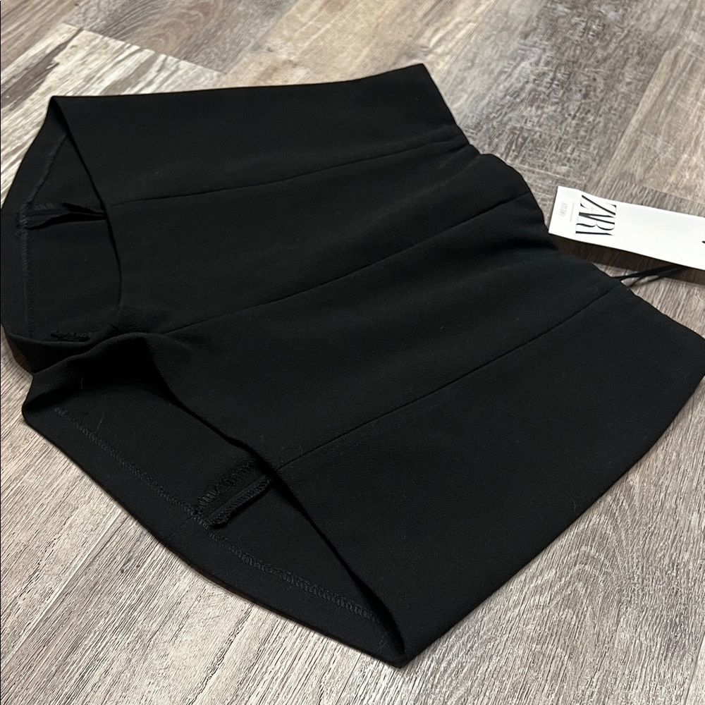 Zara limited edition black sexy short shorts